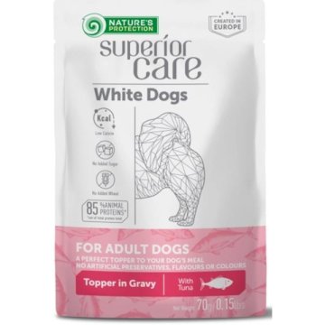 Kapsule Nature's Protection Superior Care za pse. White Dogs Adult Tuna 70 g