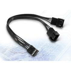Inter-tech 15cm 4-pin PWM Y-kabel