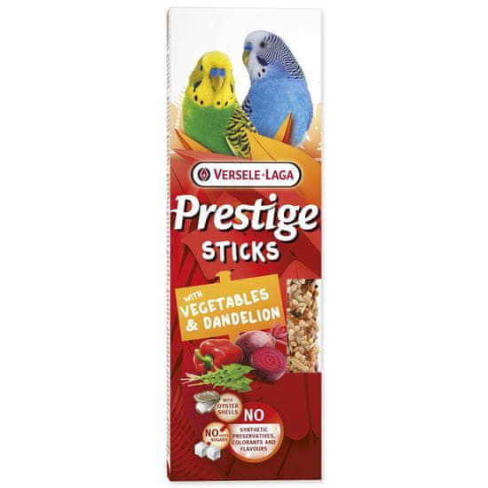 Versele Laga VL Prestige palčke za male papige Veget.&Dandel.2x30g