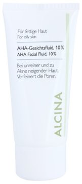Alcina Tekočina za obraz s kislinami AHA 10 % (AHA Facial Fluid, 10 %) 50 ml