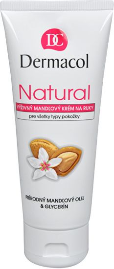 Dermacol Negovalna mandljeva krema za roke Natural 100 ml