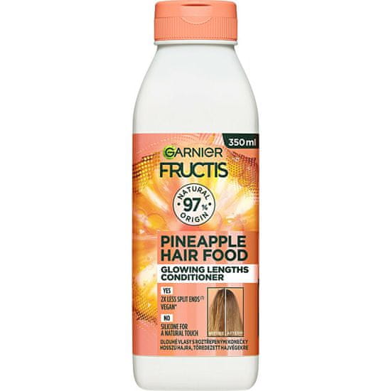 Garnier Svetleč balzam za dolge lase Ananasova hrana za lase (balzam) 350 ml