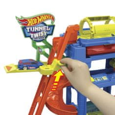 Mattel Hot Wheels CITY COLOR SHIFTERS TURNING TUNNEL CAR