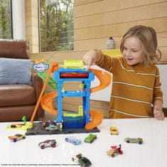 Mattel Hot Wheels CITY COLOR SHIFTERS TURNING TUNNEL CAR