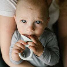 BABYONO Silikonsko grizalo polžek - roza