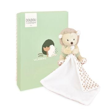 Doudou Plišasti ježek z odejo 11 cm