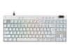 Logitech G Pro X TKL Rapid gaming tipkovnica, USB, SLO gravura, bela (920-013242)
