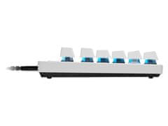 Logitech G Pro X TKL Rapid gaming tipkovnica, USB, SLO gravura, bela (920-013242)