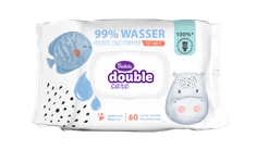 Double Care toaletni papir Water Care, vlažilni, 60/1