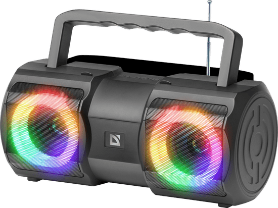 Defender BEATBOX 20 (65420), RGB, Li-Ion, 2.0, 20W, 80h, FM prenosni bluetooth zvočnik