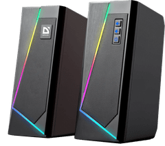 Defender Solar 3 (65103), 2.0, 10W, RGB, USB, bluetooth Gaming zvočniki
