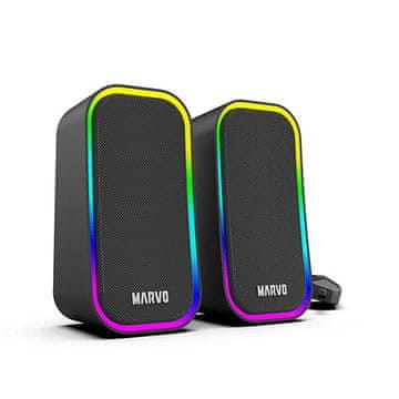 Marvo HAVOC 20BK (SG-285 BK) 6W, RGB gaming zvočnik