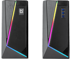 Defender Solar 3 (65103), 2.0, 10W, RGB, USB, bluetooth Gaming zvočniki