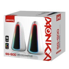 Marvo MONKA Zilla (SG-500) 2.0, 6W RGB gaming zvočnik