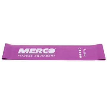 Merco Mini Band fitnes guma vijolična različica 32862