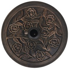 Vidaxl Podstavek za senčnik okrogel bronast 9 kg