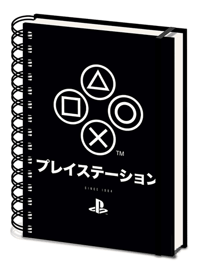 Onyx Obročni zvezek A5 Playstation