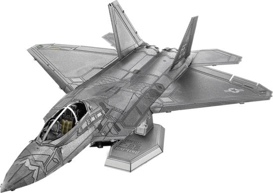 Metal Earth 3D sestavljanka F-22 Raptor