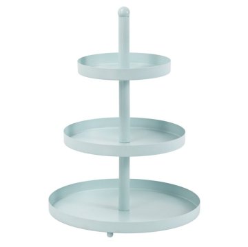 Tristopenjski odsesovalnik iz nerjavečega jekla 35 cm pastelno modre barve HT-24500468blue