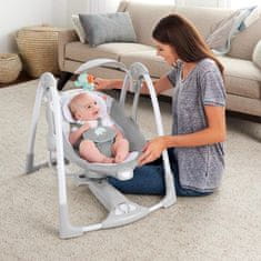 Ingenuity Preklopna gugalnica z nastavkom Vibriranje z Melody Wimberly 2v1, 0m+ do 9 kg