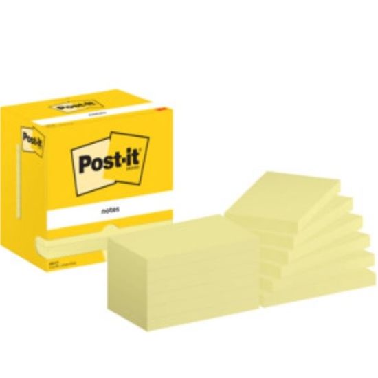 Post-It Listek, 76 x 127 mm, rumen