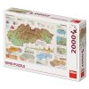 Puzzle Zemljevid Slovaške 97x69cm 2000 kosov