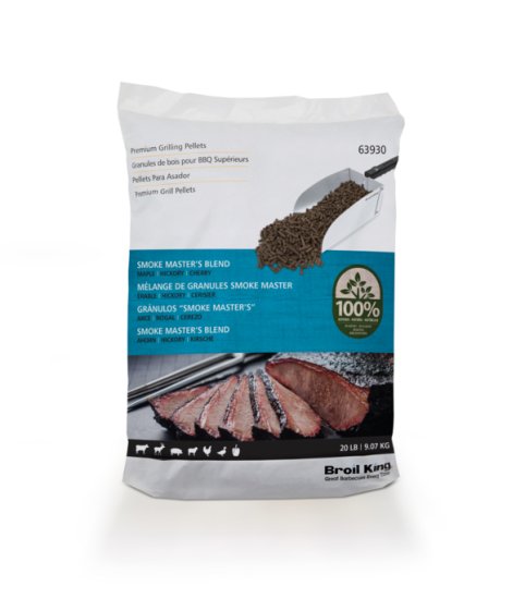 Broil King Peleti za žar Smoke Master’s Blend – 9 kg