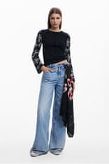 Desigual Ženski šal Dot Flower Rectangle 25SAWA232000