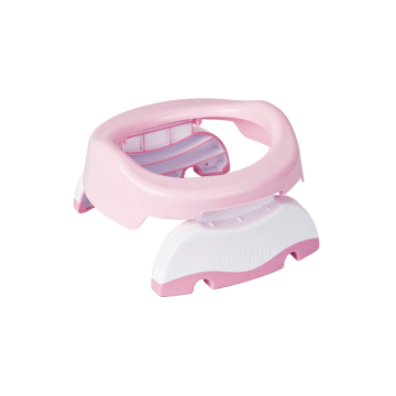 Saro Baby lonček & adapter za stranišče Potette Plus 2v1 Pink