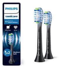 Philips Sonicare Nadomestne glave Premium Plaque Defence HX9042/88 2 kos.