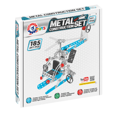 shumee Metal Helicopter Construction Kit Za Montažni Konstruktor 185 El art.4944