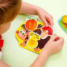 shumee IZOBRAŽEVALNA IGRA JEŽEK V GOZDU ČIPKA UČENJE ŠTEVKA ROTER KAFER