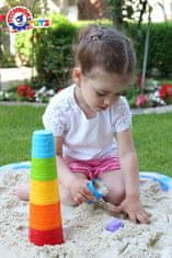 shumee Set Pyramid Pyramid Blocks Tower Cups Buckets For Children 7 Elements 4661