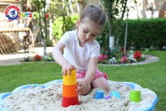 shumee Set Pyramid Pyramid Blocks Tower Cups Buckets For Children 7 Elements 4661