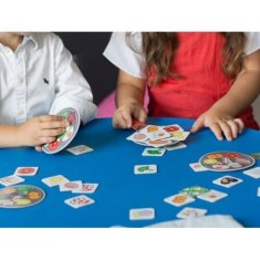 shumee IZOBRAŽEVALNA IGRA HAPPY PANS KOMPLET KARTIC ZA OTROKE ROTER KAFER