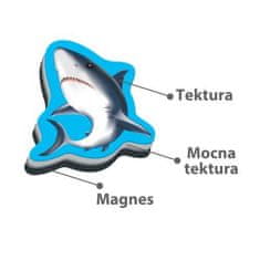 shumee MAGNETNI SET SEA LIFE Z TABLO MAGNETI PUZZLE ROTER KAFER