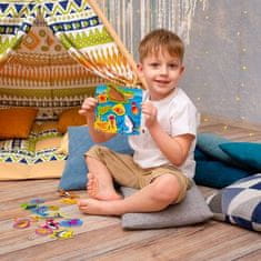 shumee MAGNETNI SET SEA LIFE Z TABLO MAGNETI PUZZLE ROTER KAFER