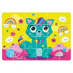 shumee PUZZLA V STOJEČI EMBALAŽI PRAVLJICA MUCA PUZZLE ROTER KAFER