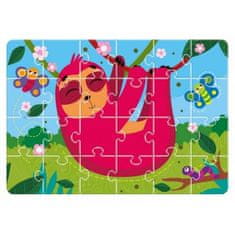 shumee PUZZLE V STOJEČI EMBALAŽI LJUBKI LENIVEC PUZZLE ROTER KAFER