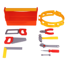 shumee Škatla za orodje Little Handyman Set Belt Hammer Keys Vijaki 9017