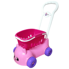 shumee Nakupovalni voziček s košaro, komplet Cute Kitty Play Store, ki se vozi na njem, 7587