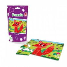 shumee PUZZLE V STOJEČI EMBALAŽI LISIČKA LISIČKA PUZZLE ROTER KAFER