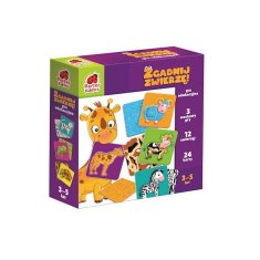 shumee IZOBRAŽEVALNA IGRA GUESS THE Animal COLOR CARTS GAME ZA OTROKE ROTER KAFER