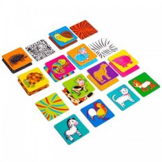 shumee IZOBRAŽEVALNA IGRA GUESS THE Animal COLOR CARTS GAME ZA OTROKE ROTER KAFER