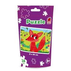 shumee PUZZLE V STOJEČI EMBALAŽI LISIČKA LISIČKA PUZZLE ROTER KAFER