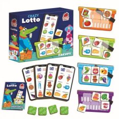 shumee IZOBRAŽEVALNA IGRA CRAZY LOTTO NAKUPNI SEZNAM PAMETNI TELEFONI ROTER KAFER