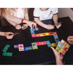 shumee IZOBRAŽEVALNA IGRA CRAZY DOMINO 2V1 UČENJE ŠTEVCA ŽIVALI ROTER KAFER