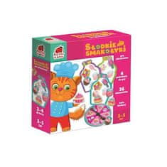 shumee IZOBRAŽEVALNA IGRA SWEET DELICIOUS DRUŽABNA IGRA RAZVRŠČANJE ROTER KAFER