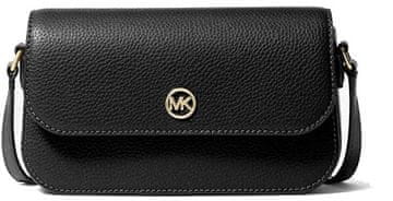 Michael Kors Ženska usnjena torbica za čez ramo 35F4GTVC1L ČRNA