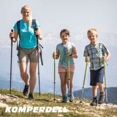 Komperdell Otroške Pohodne Palice Trailblazer Zero Kids Pink